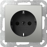 Електрофурнітура Gira Розетка із високим захистом контактів System 55. 4453600