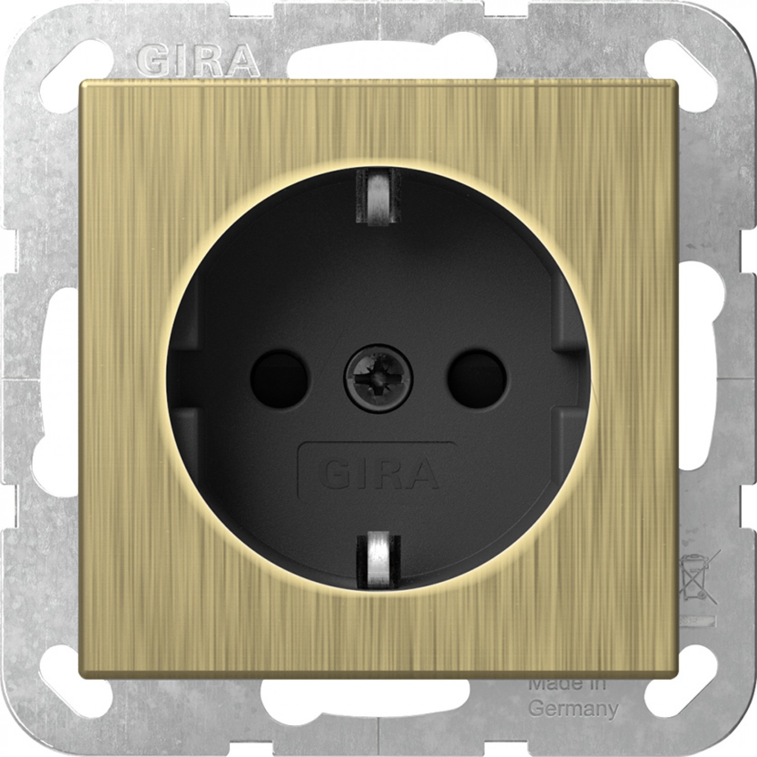 alt_image Электрофурнитура Gira Розетка с высокой защитой контактов System 55. 4453603