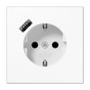 alt_imageЕлектрофурнітура Jung Розетка SCHUKO® USB типу A | fast charge LS1520-18AWW