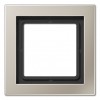 alt_imageЕлектрофурнітура Jung LS design метал Рамка 1-на ESD2981