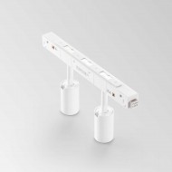 Трековый светильник Ideal Lux EGO TRACK DOUBLE 05W 3000K ON-OFF WH 282947