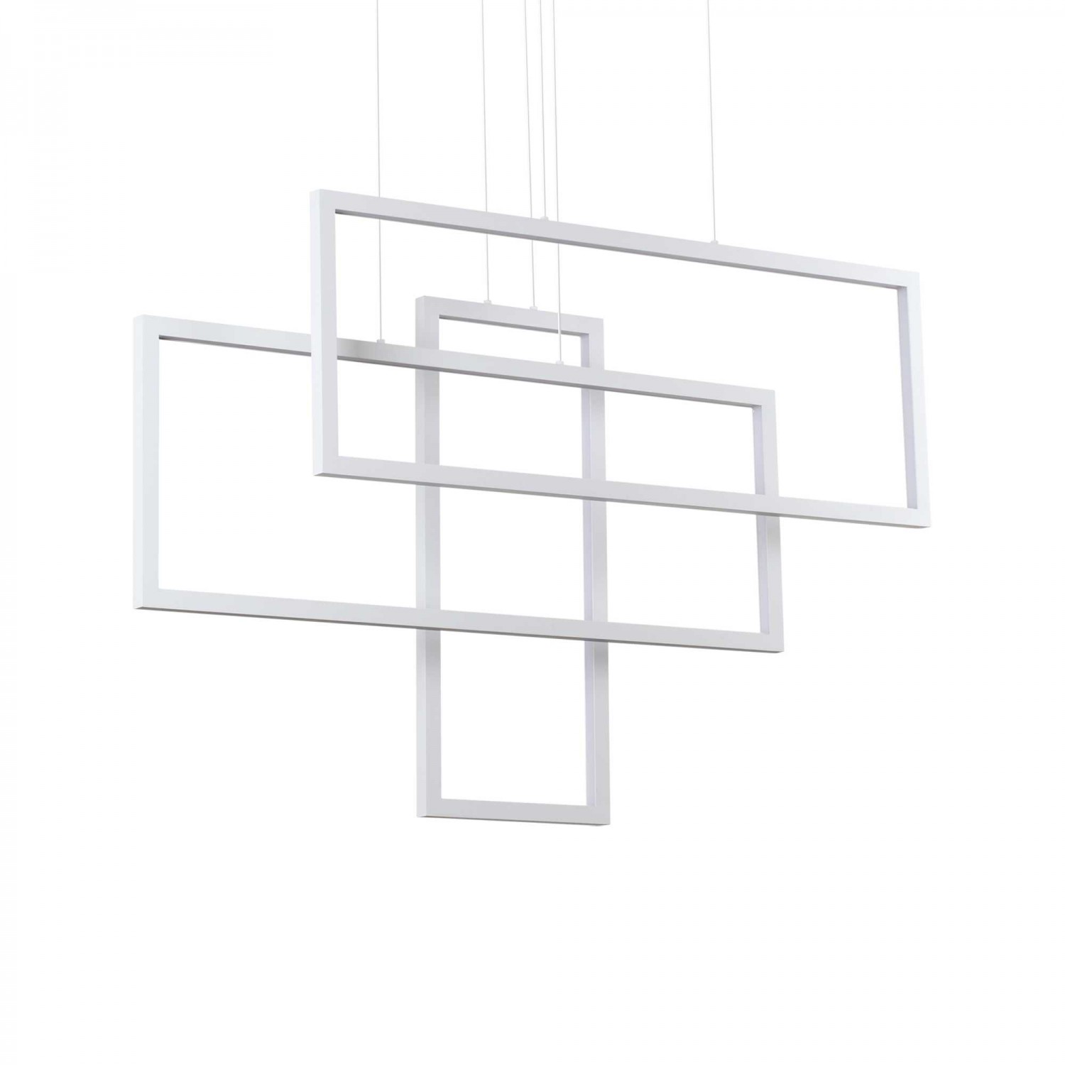 alt_image Подвесной светильник Ideal Lux FRAME SP RETTANGOLO BIANCO 253589