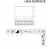 Точечный светильник Ideal Lux LIKA SURFACE 12W 4000K BK 267821 alt_image