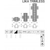 Точечный светильник Ideal Lux LIKA TRIMLESS 06W 4000K 267890 alt_image