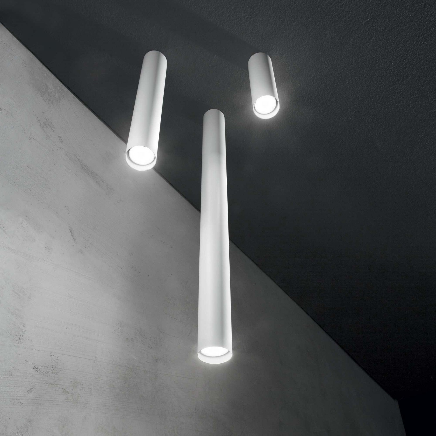Точечный светильник Ideal Lux LOOK PL1 H20 OTTONE SATINATO 285214