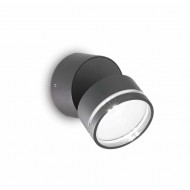 Бра Ideal Lux OMEGA AP ROUND ANTRACITE 3000K 285450