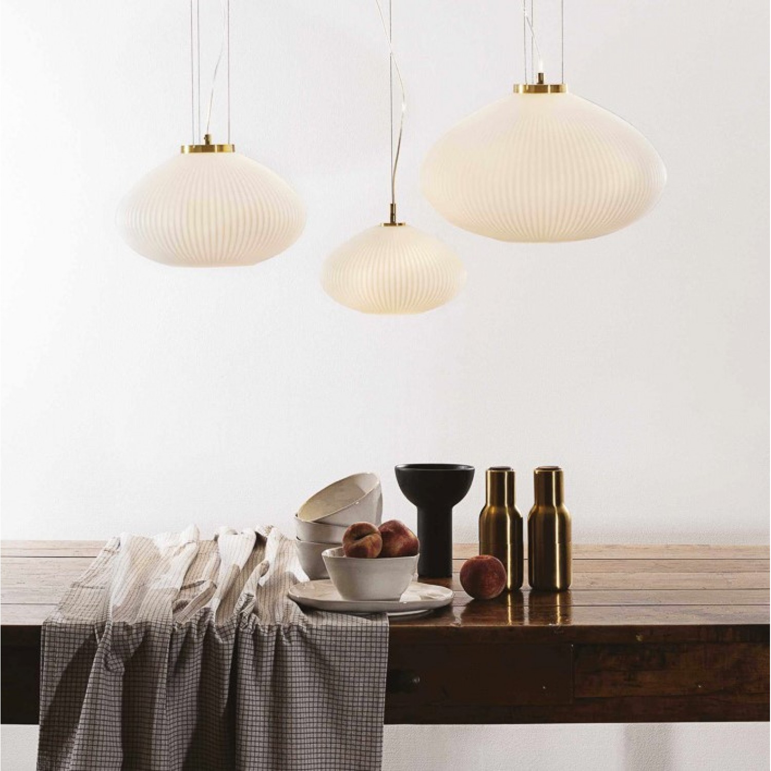 Підвісний світильник Ideal Lux PLISSE SP1 D35 OTTONE SATINATO 264547