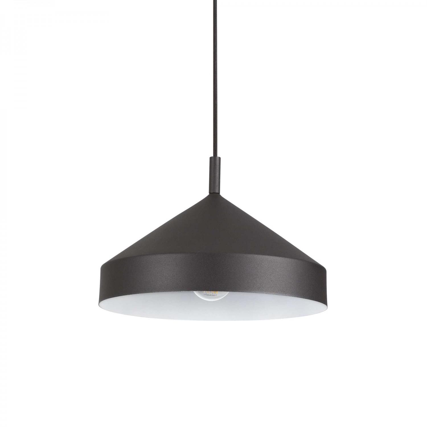 alt_image Подвесной светильник Ideal Lux YURTA SP1 D30 NERO 285139