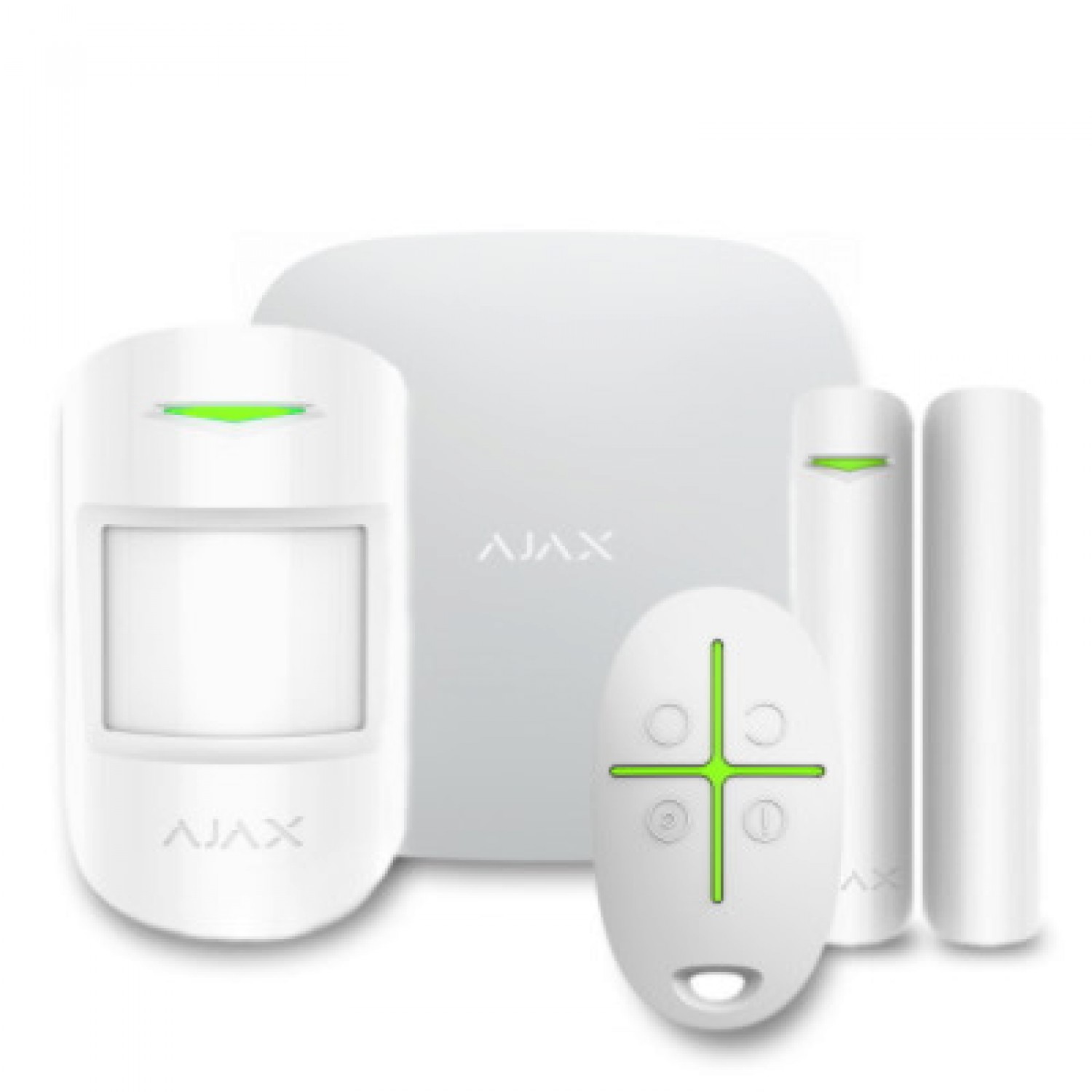 alt_image Комплект Ajax 14216 StarterKit 2 (8EU) white комплект охранной сигнализации 23480