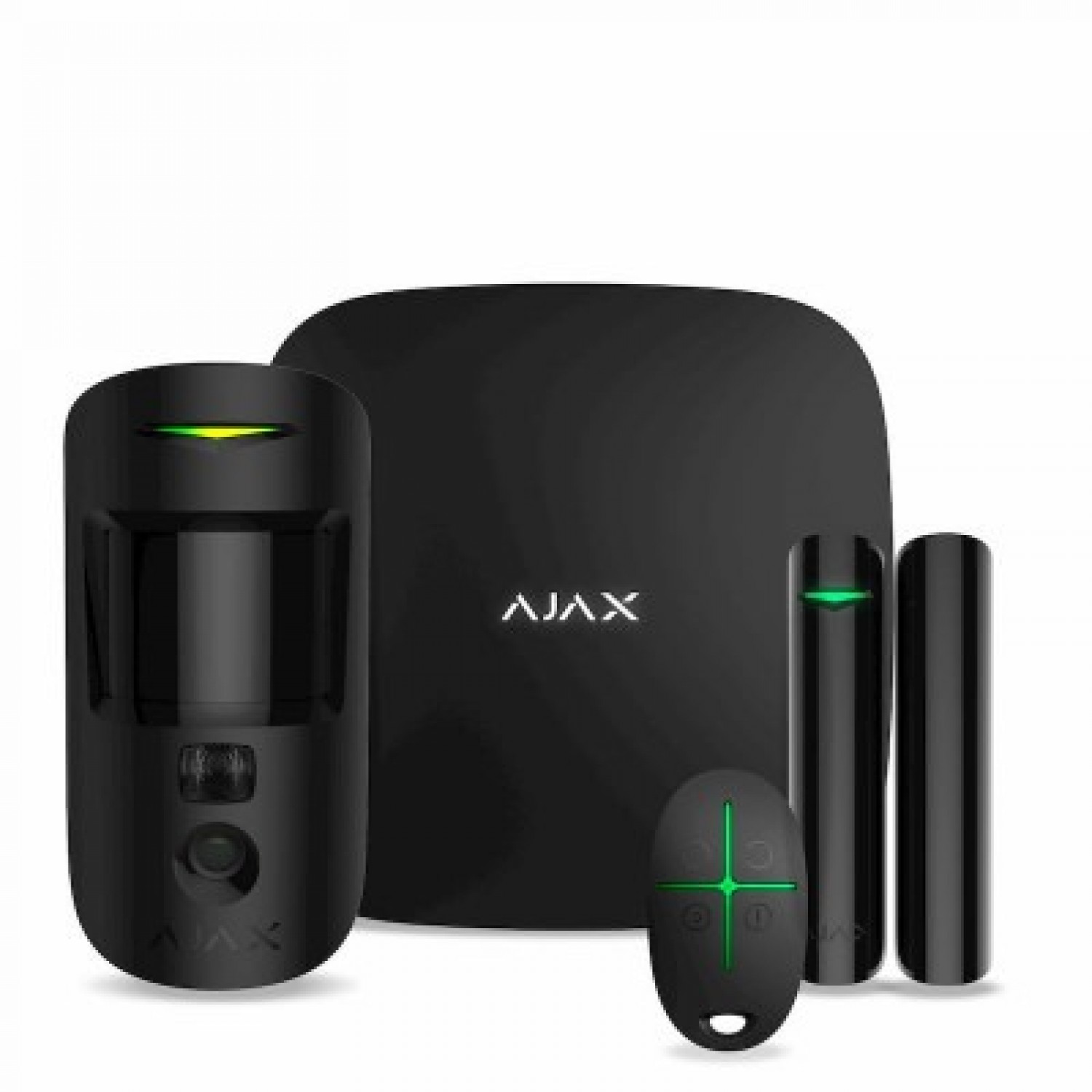 alt_image Комплект Ajax HubKit 2 black EU Комплект бездротової сигналізації Ajax 23539