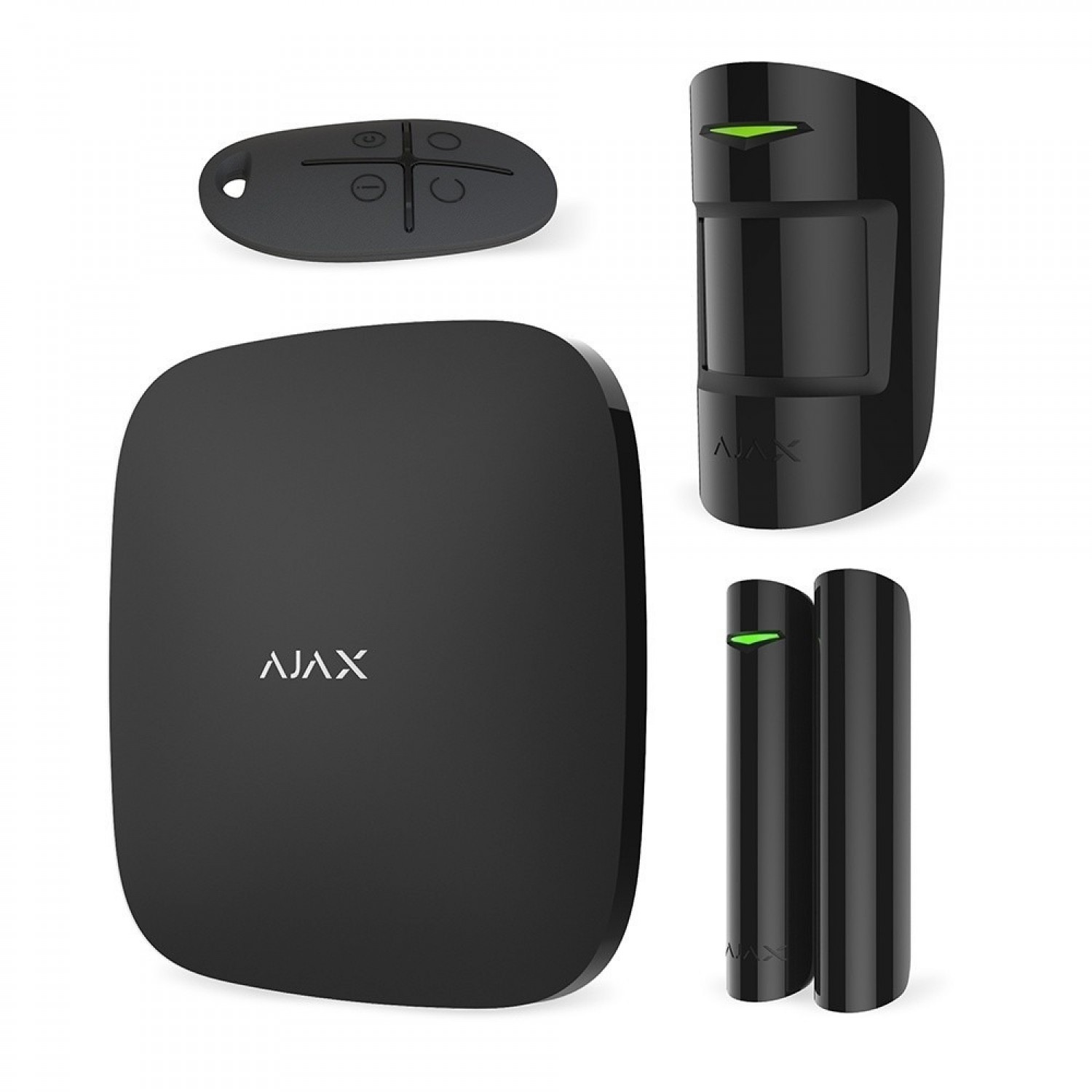 alt_image Комплект Ajax HubKit Plus (black) Комплект бездротової сигналізації Ajax 23521