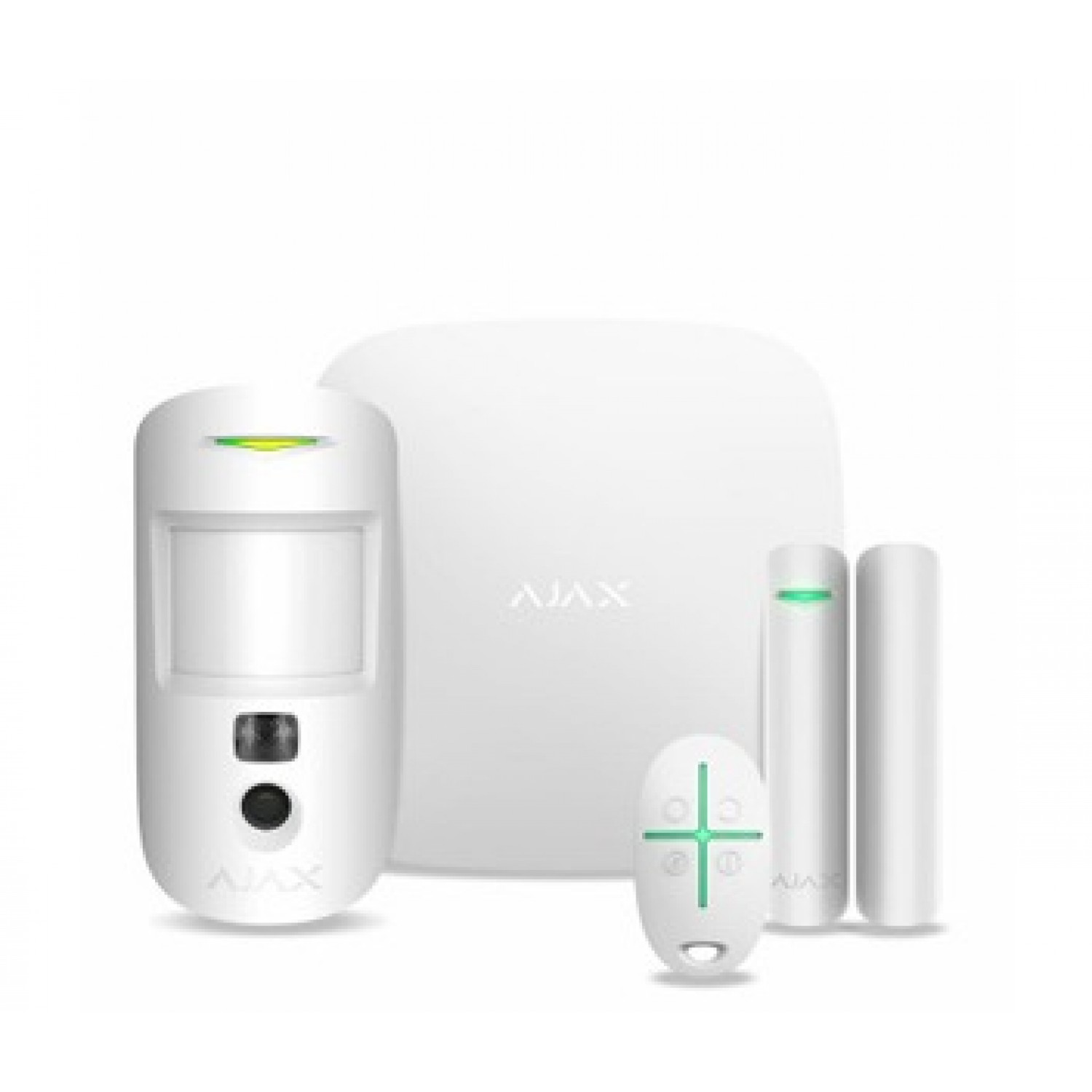 alt_image Комплект Ajax  StarterKit Cam (белый) Комплект охранной сигнализации 23901