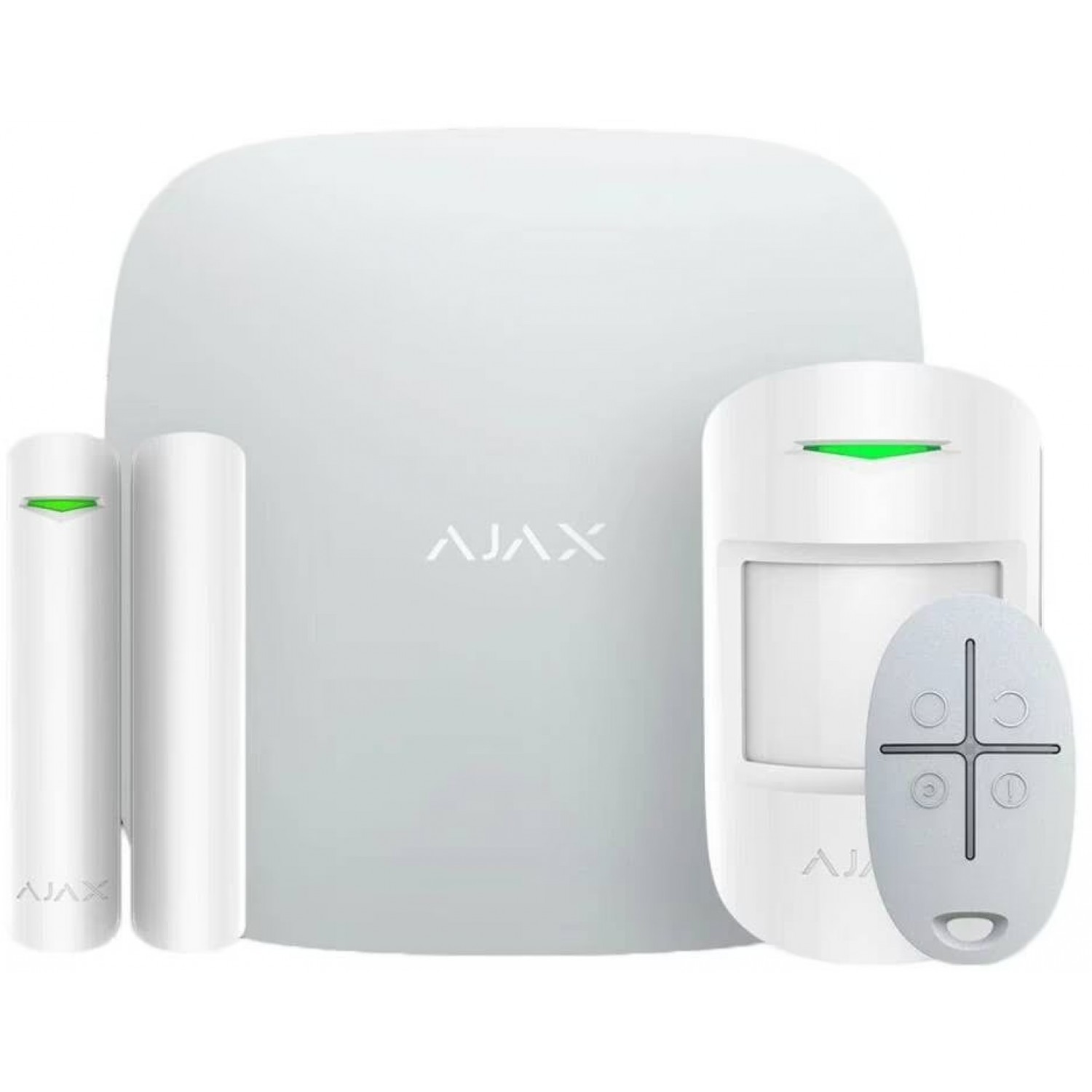 alt_image Комплект Ajax StarterKit Plus (8EU) UA white комплект охоронної сигналізації 25314