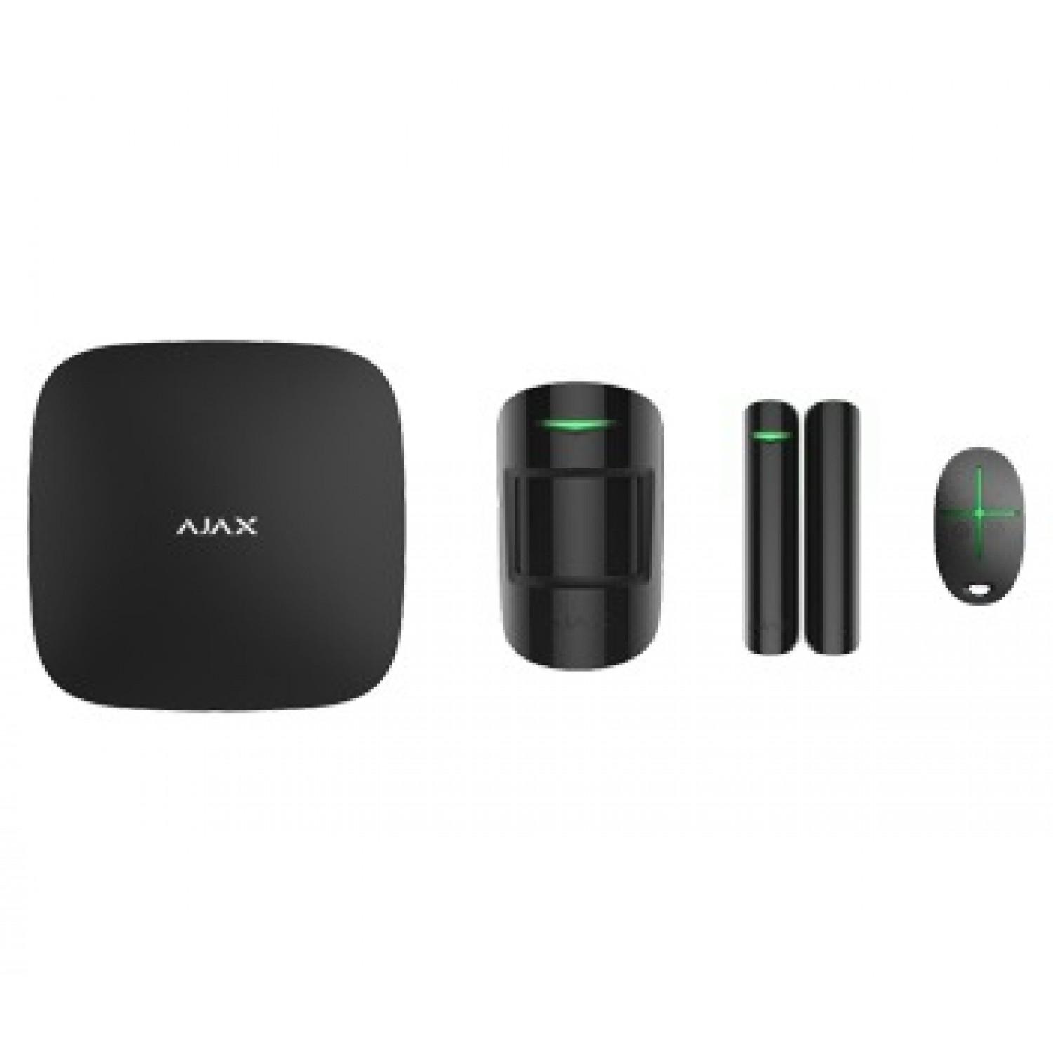 alt_image Комплект Ajax StarterKit Plus (Чорний) Комплект охоронної сигналізації 23868