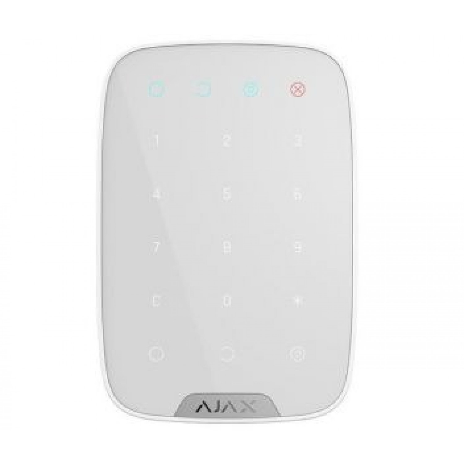 alt_image Компонент Ajax KeyPad (white) Бездротова сенсорна клавіатура 22390