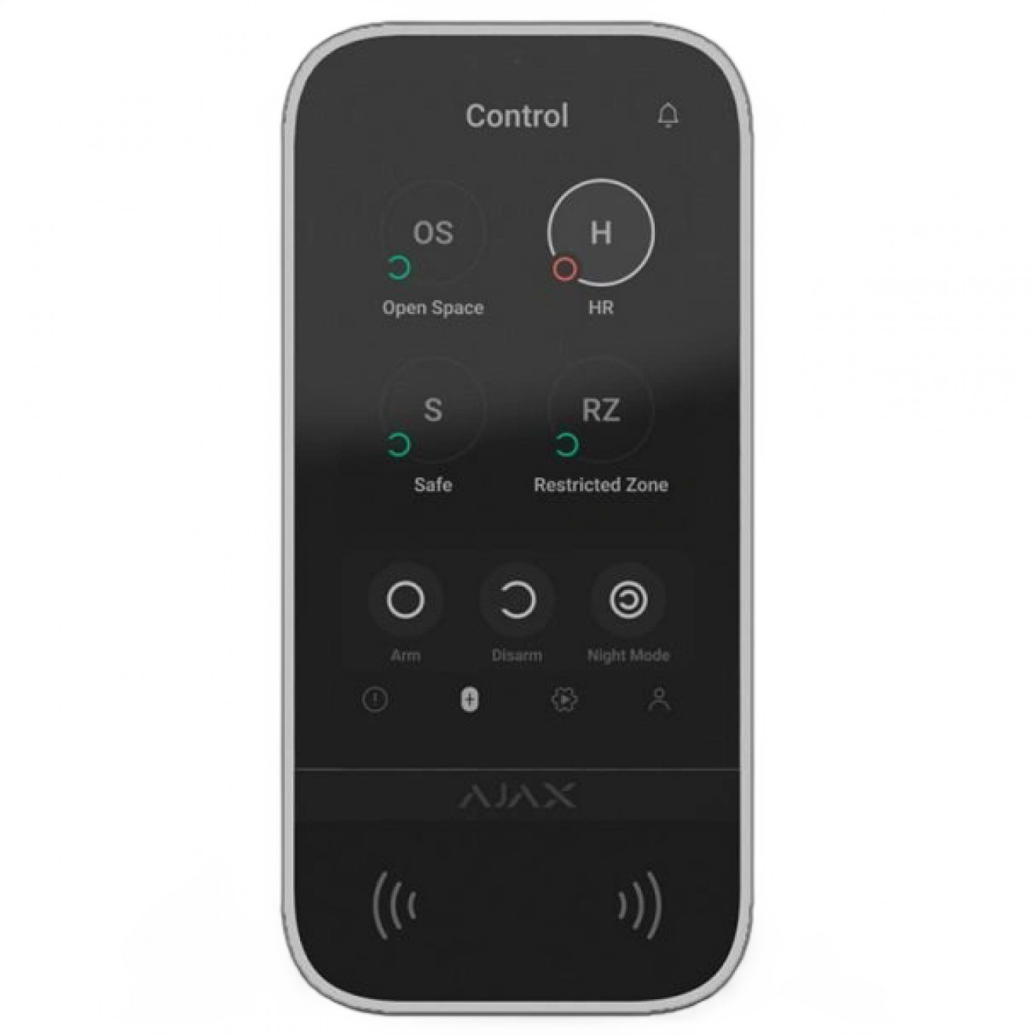 alt_image Компонент Ajax KeyPad TouchScreen (8EU) white Клавиатура 30569
