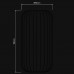 Компонент Astro Tacoma Reed Ribbed Glass 5036010