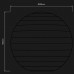 Компонент Astro Tacoma Ribbed Glass 5036004