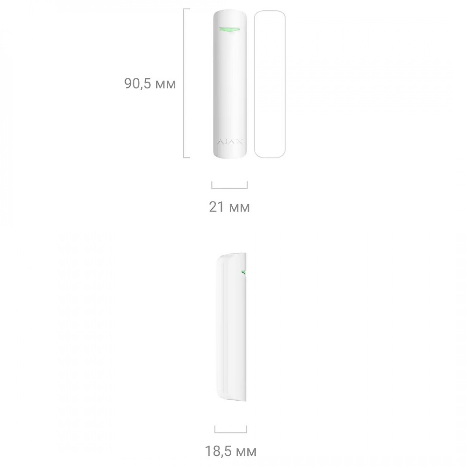 Компонент DoorProtect Plus Fibra 30854.13.WH1