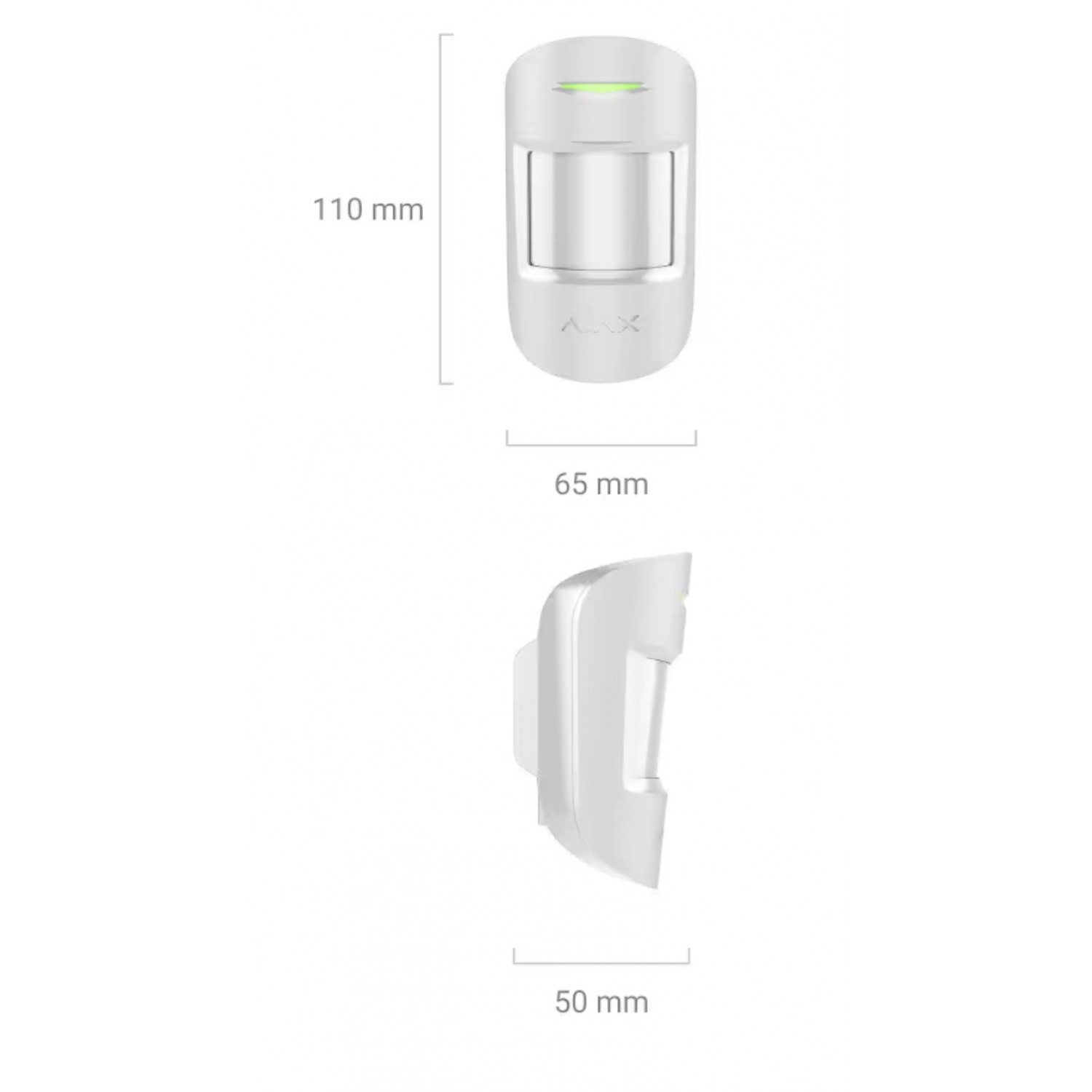 Компонент Ajax MotionProtect S Plus Jeweller 60291.02.WH1