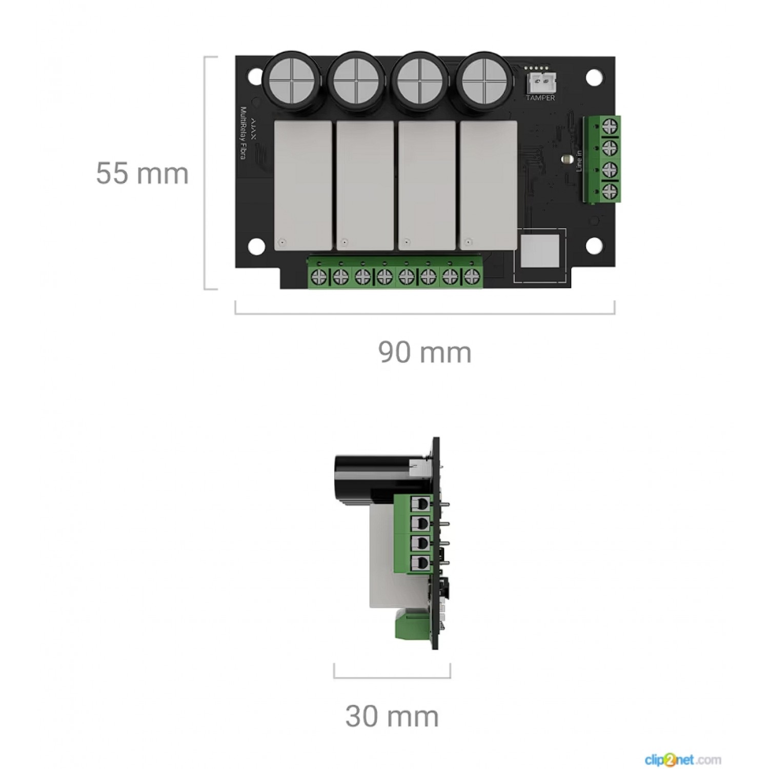 Компонент MultiRelay Fibra 61924.183.NC1