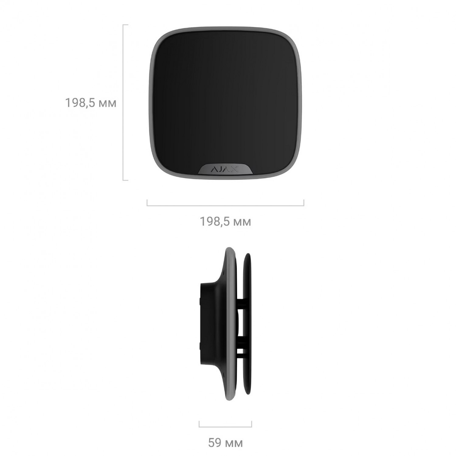 Компонент StreetSiren DoubleDeck Fibra 51648.61.BL1