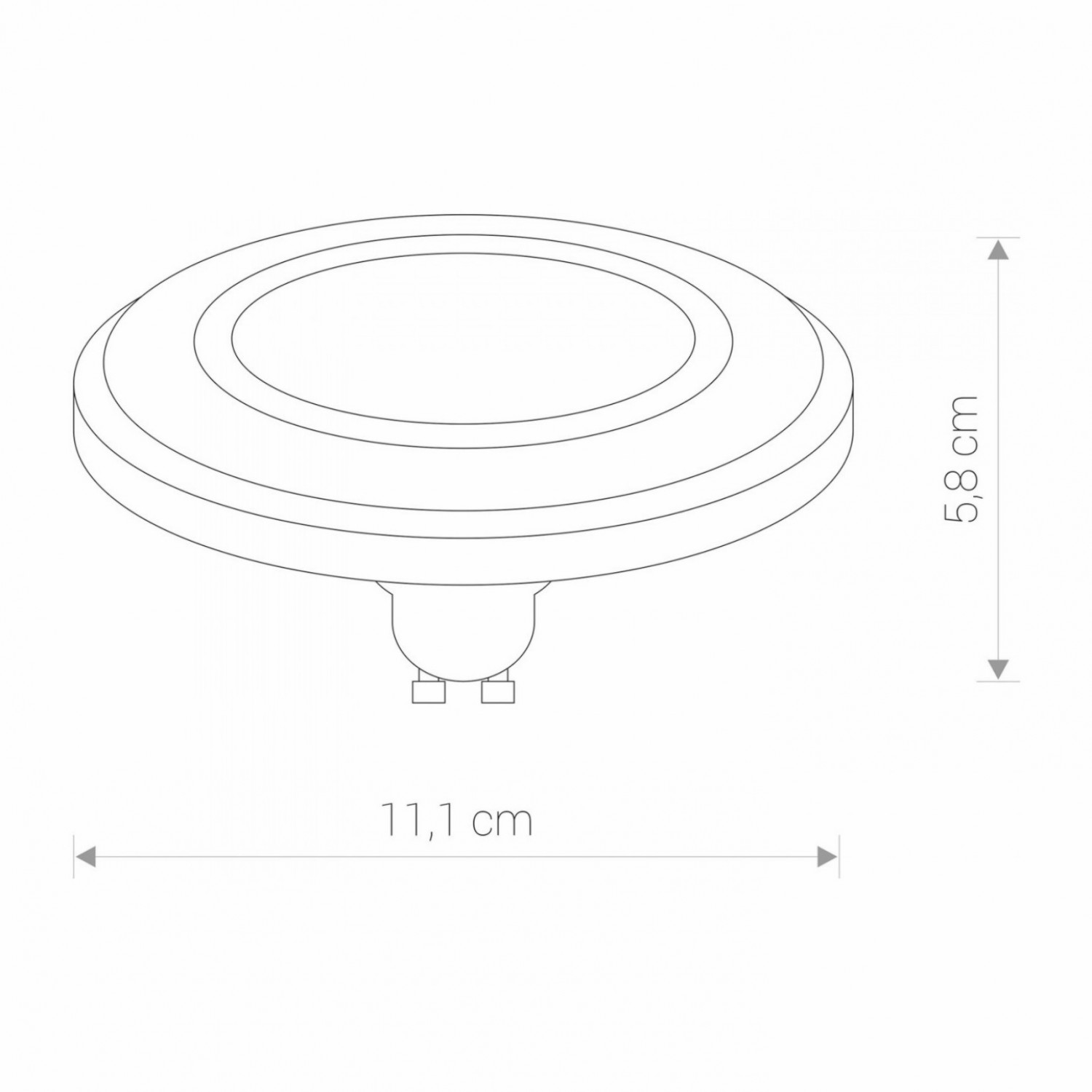 Лампочка Nowodvorski REFLECTOR LED ANGLE 120, DIFFUSER, CN 9212