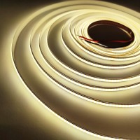 Светодиодная лента Friendlylight 8мм COB 5Вт 24В 4000К FL-COB-320-IP20-NW-8-24-4000K