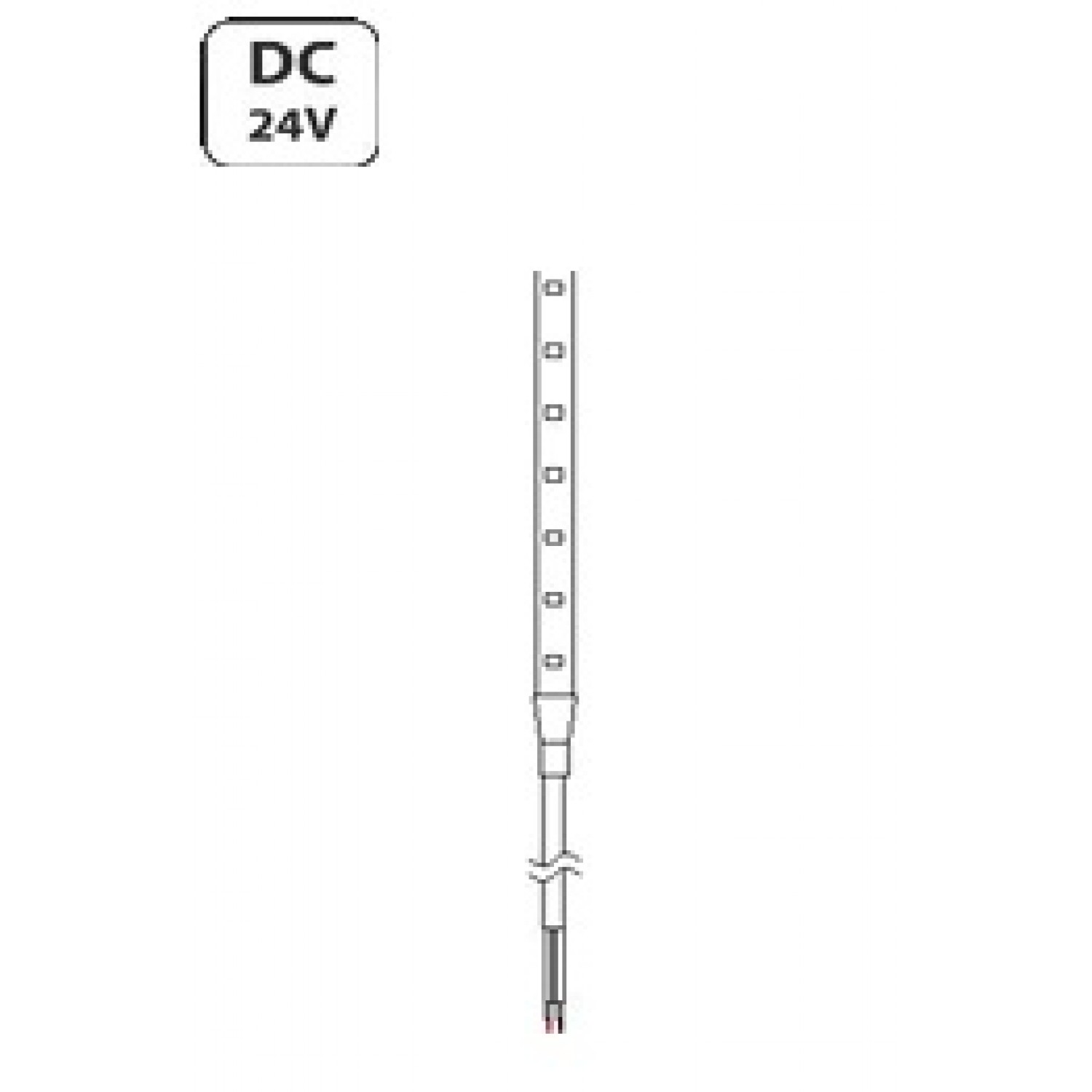 Світлодіодна стрічка Friendlylight FL-2835-140P-IP20-WW-13-24-3000K