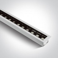 Лінійний світильник ONE Light Recessed LED Linear Profiles 38145BR/W/C