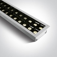 Лінійний світильник ONE Light Recessed LED Linear Profiles 38150BR/W/C