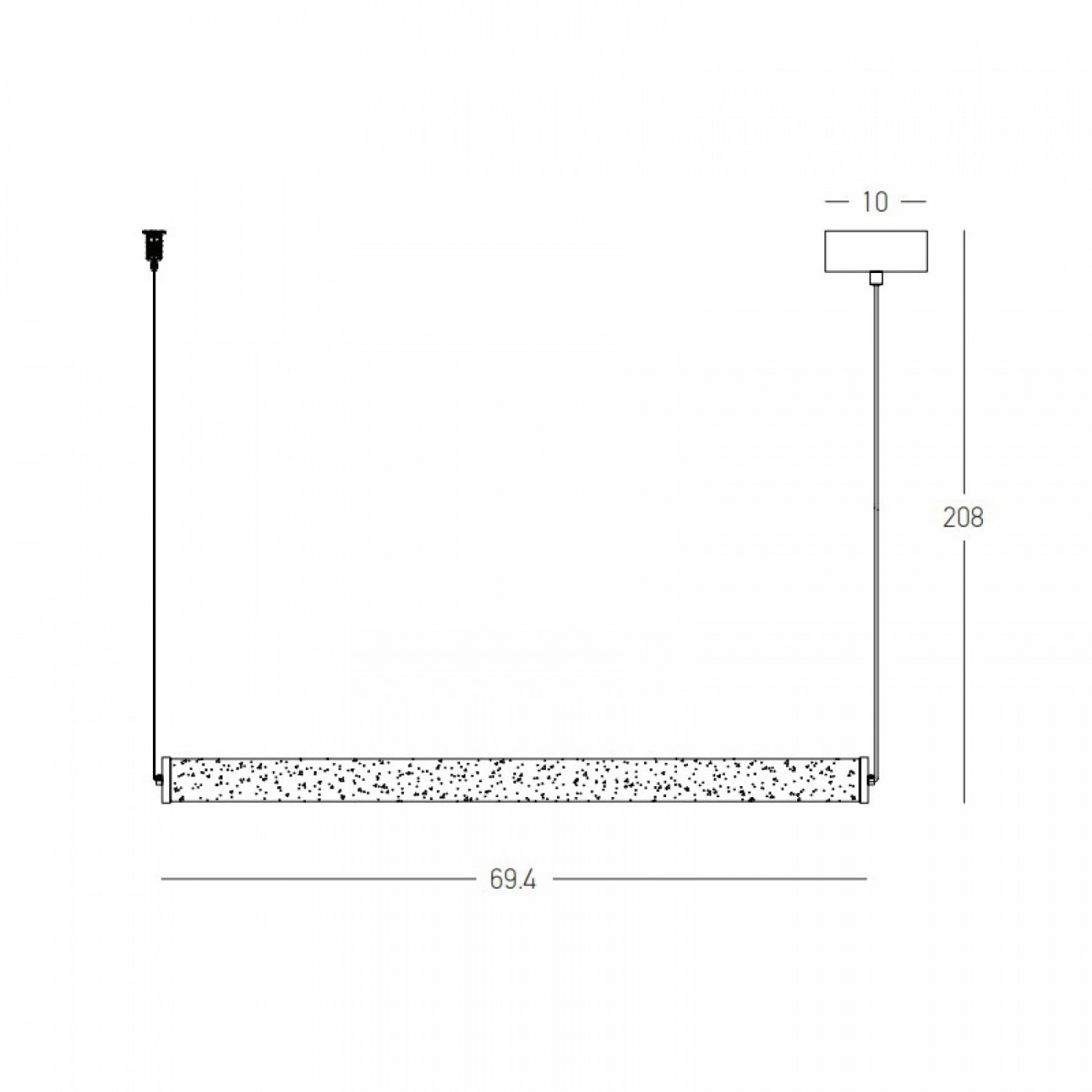 Линейный светильник ZAMBELIS Lights 2539