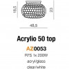 Потолочная люстра AZzardo ACRYLIO 50 TOP AZ0053 alt_image