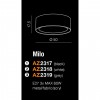 Потолочный светильник AZzardo MILO BLACK AZ2317 alt_image