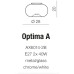 Стельовий світильник AZzardo OPTIMA A AZ0181