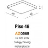 Потолочный светильник AZzardo PISO 46 AZ0569 alt_image