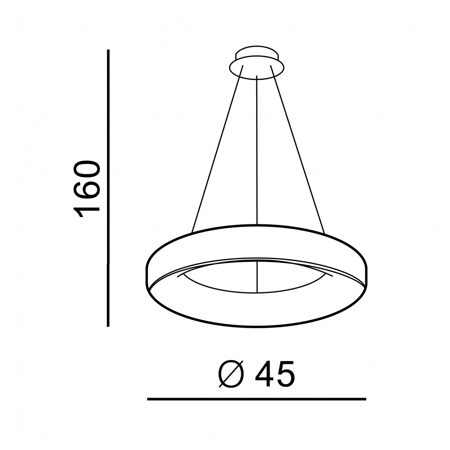 Люстра AZzardo Solven R Pendant CCT Smart 45 + Remote Control  AZ3968