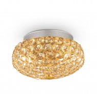 Люстра Ideal Lux KING PL3 ORO 075402