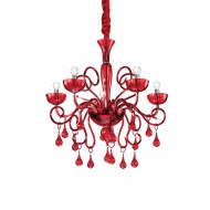 Люстра Ideal Lux LILLY SP5 ROSSO 073453