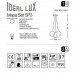 Люстра Ideal Lux MAPA SAT SP3 OTTONE 175973