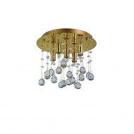 Люстра Ideal Lux MOONLIGHT PL5 ORO 094663