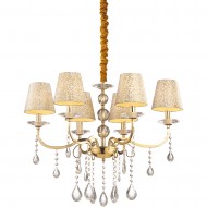 Люстра Ideal Lux PANTHEON SP6 ORO 088068
