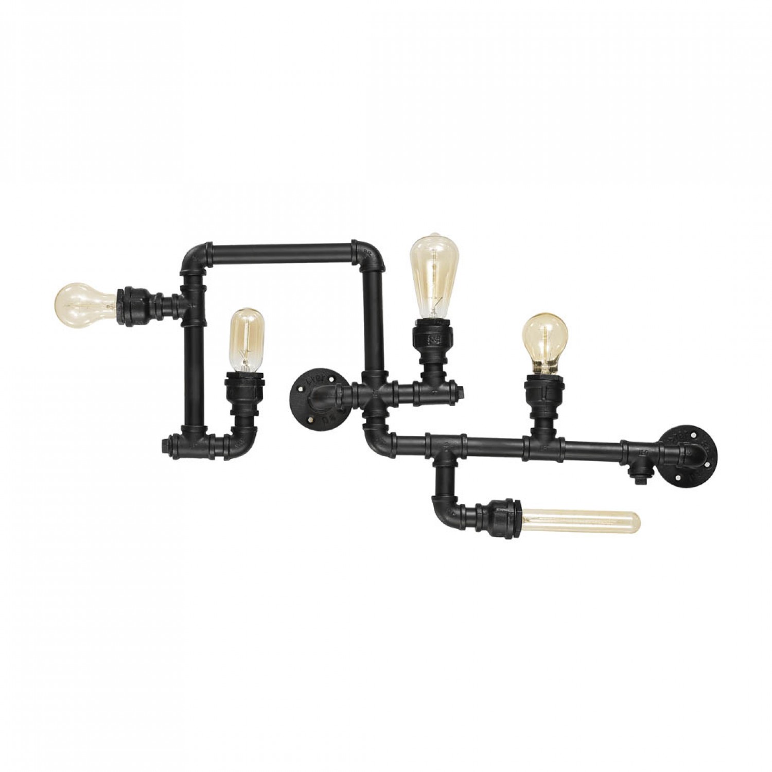 alt_image Люстра Ideal Lux PLUMBER PL5 NERO 136707