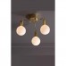 Люстра MarkSlojd Sweden HISTORY Ceiling 3L Brass/Opal 105774