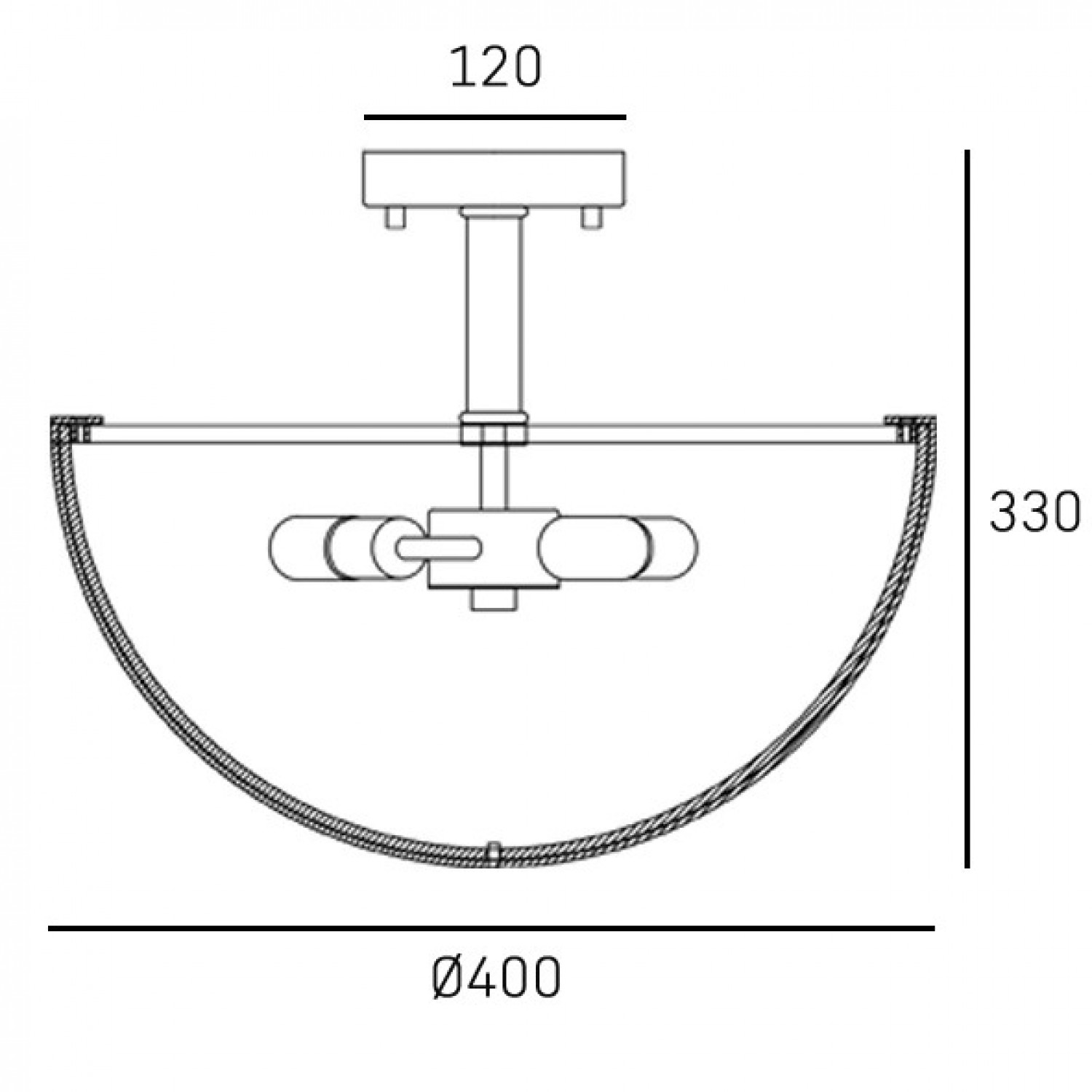 Люстра COSMOLight DRAYTON C03395BR
