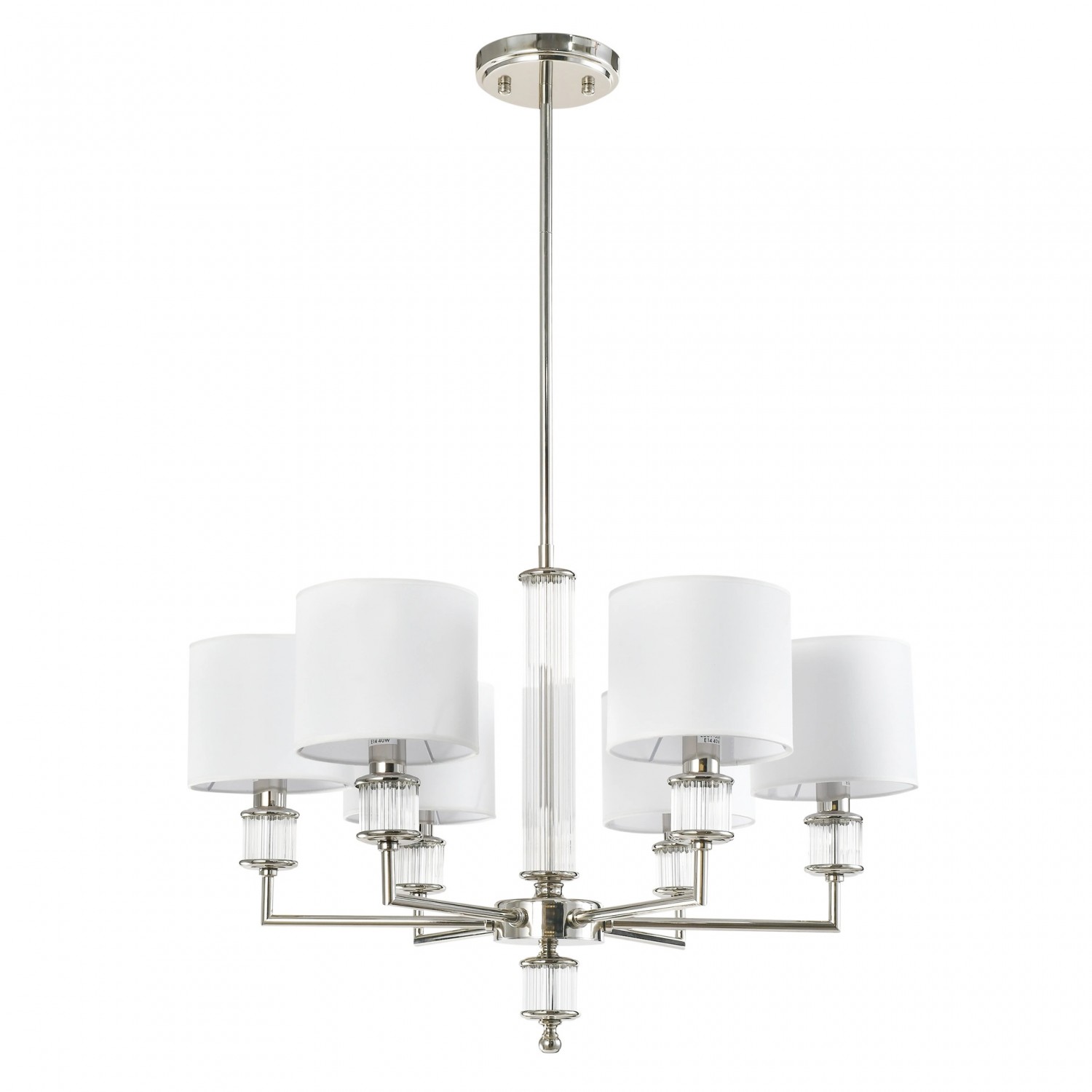 Люстра COSMOLight Sutton P06446NI-WH
