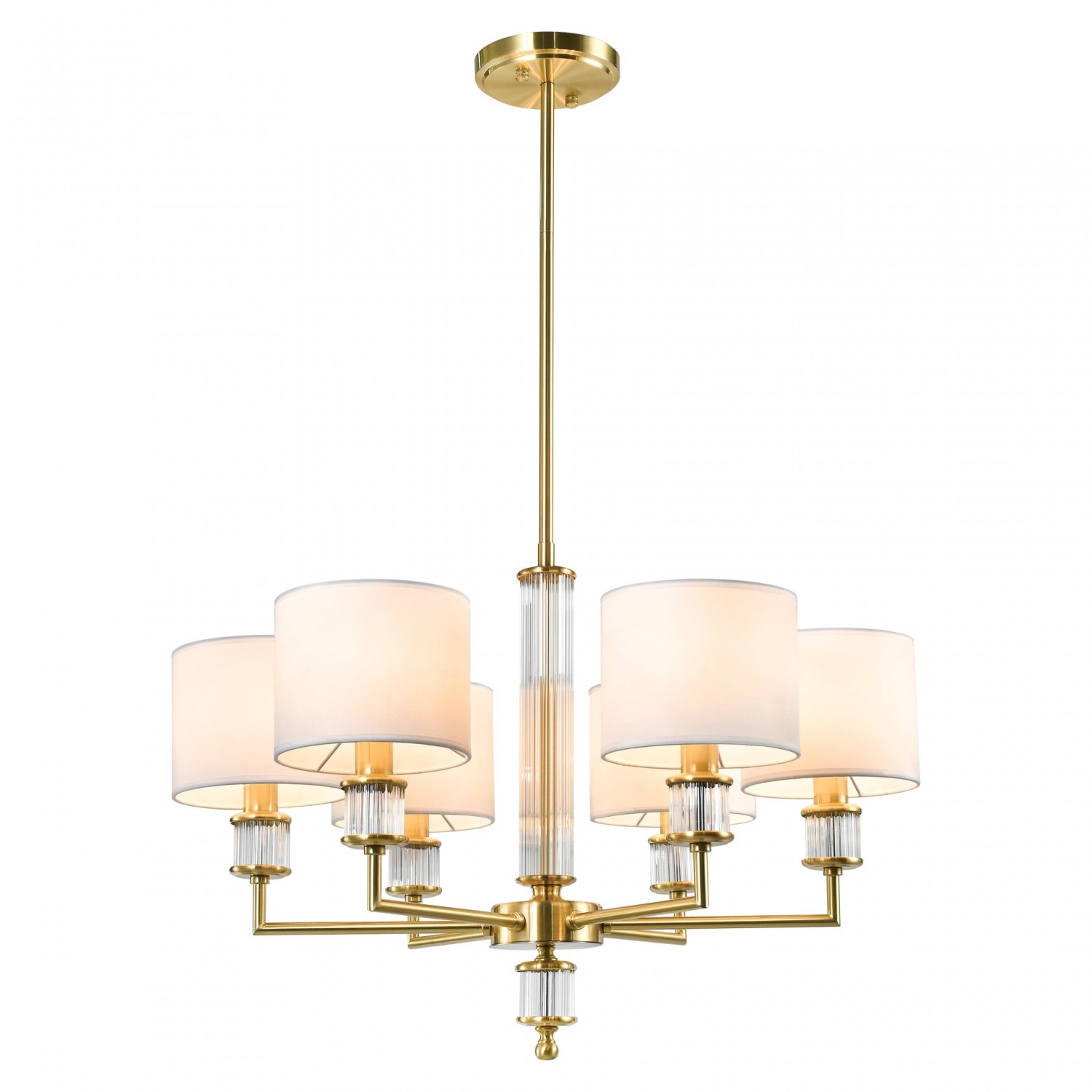 Люстра COSMOLight Sutton P06692BR-WH alt_image Люстра COSMOLight Sutton P06692BR-WH