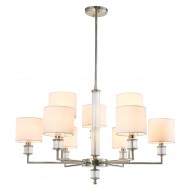Люстра COSMOLight Sutton P09422NI-WH