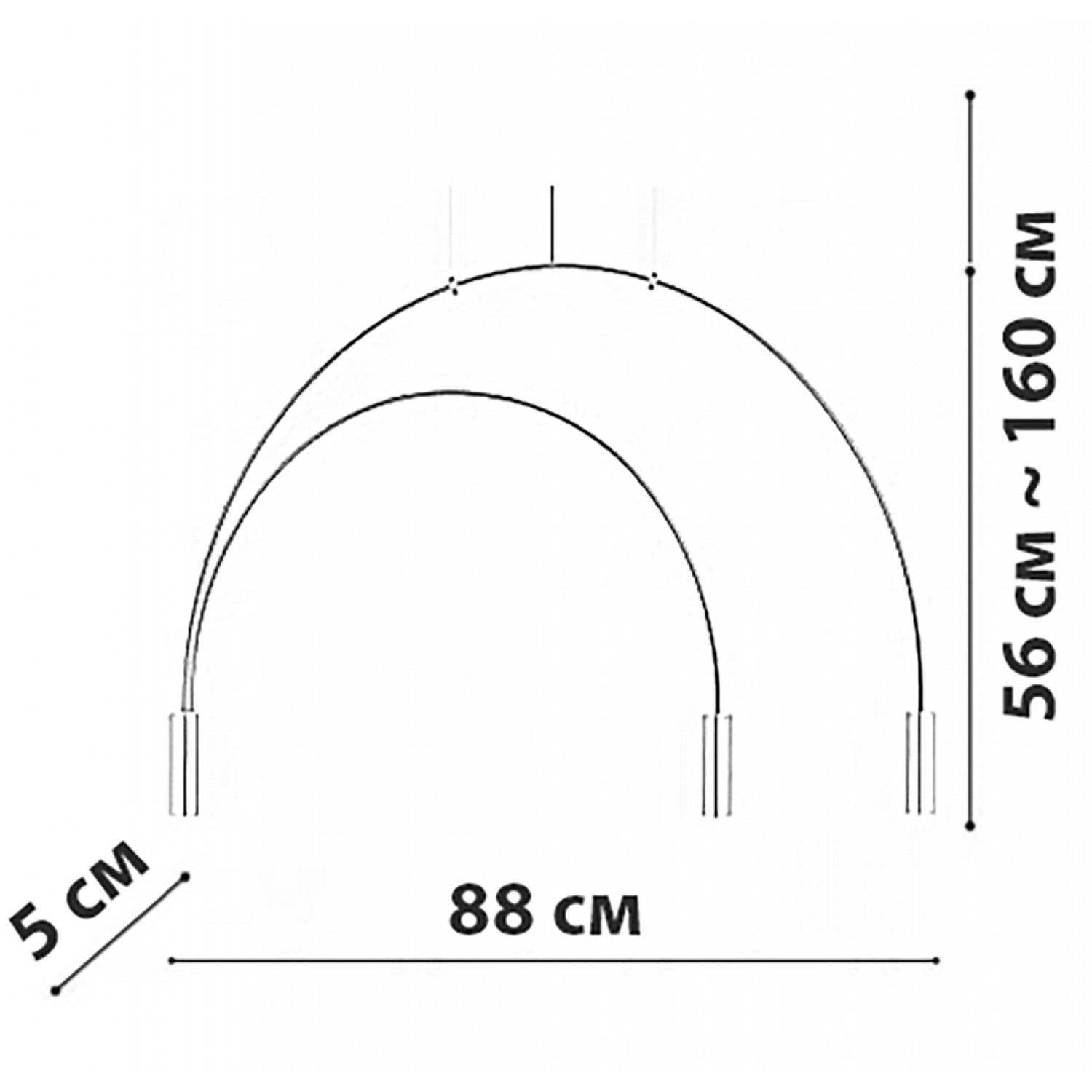 Люстра Friendlylight Vilf PD-3 FL5043