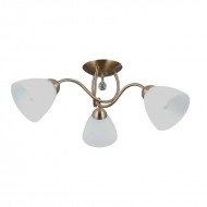Люстра Italux Lugano PND-5643-3-HBR
